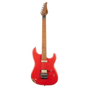 Jet JS-850-RELIC-FR Electric Guitar Red Relic