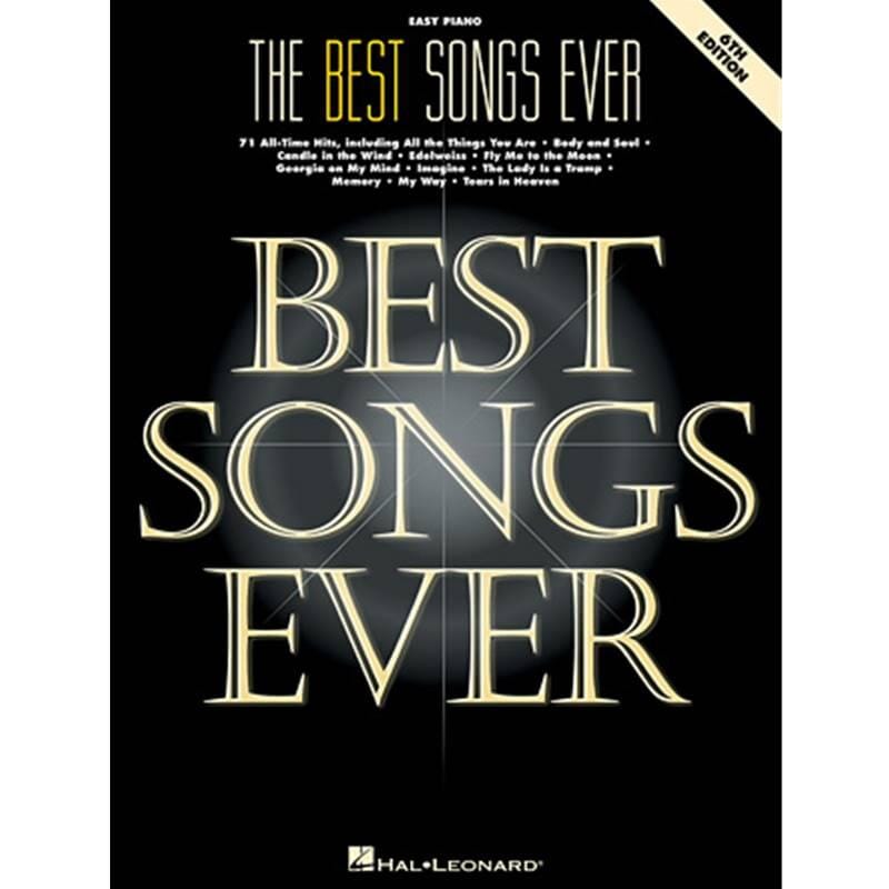 The Best Songs Ever - Easy Piano