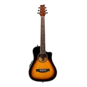 Beaver Creek BCRB501CEVSB Travel Guitar - Sunburst