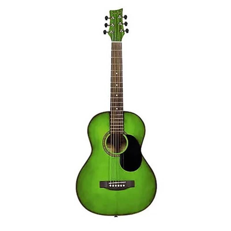 Beaver Creek BCTD601 3/4 Acoustic Guitar Trans Green