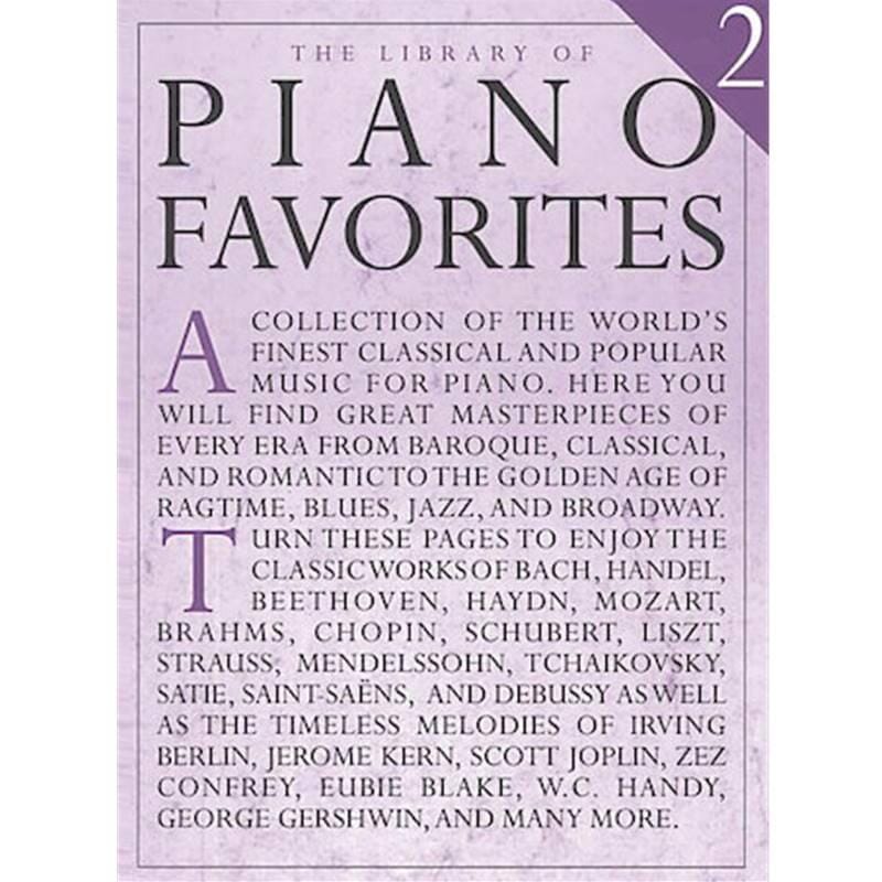 The Library of Piano Favorites - Volume 2