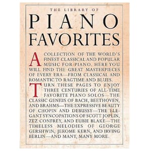 The Library Of Piano Favorites