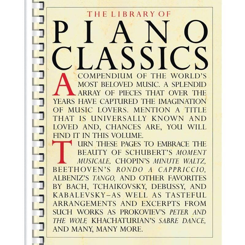 The Library Of Piano Classics