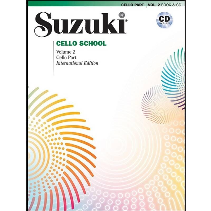 Suzuki Cello School Volume 2 w/CD