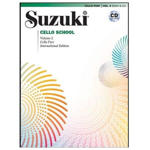 Suzuki Cello School Volume 2 w/CD
