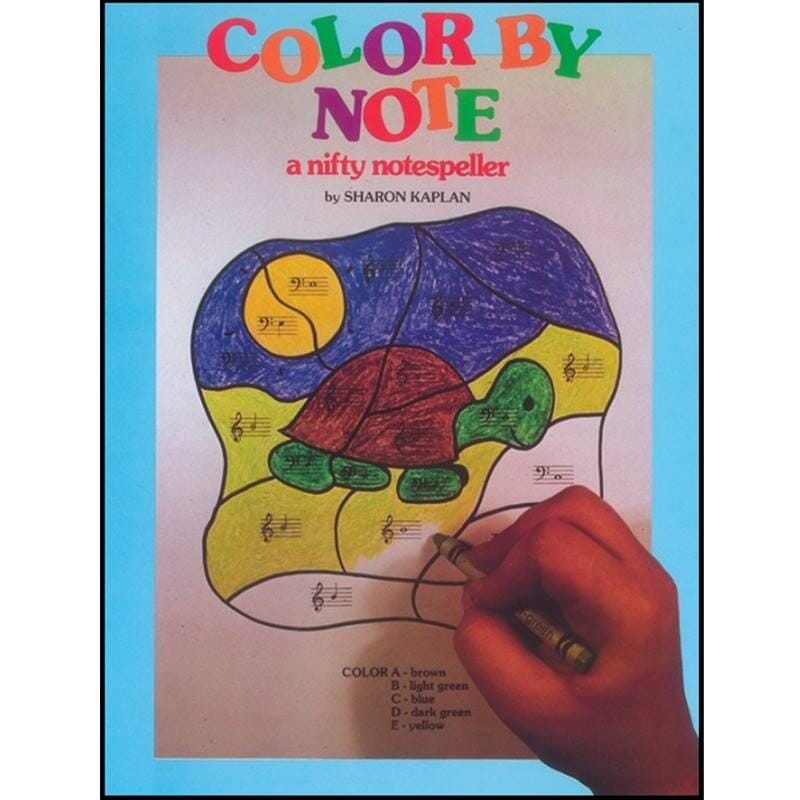 Color by Note Book 1 Notespeller