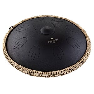 Meinl Sonic Energy Octave Steel Tongue Drum, Black, D Kurd, 9 Notes,