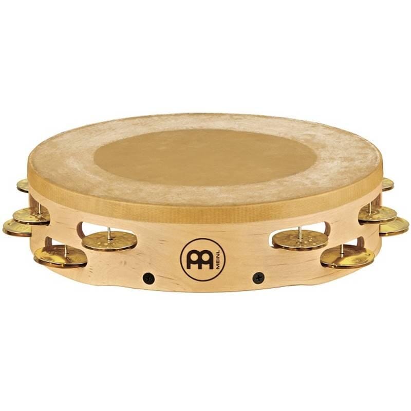 Meinl AE-MTAH2B Artisan Headed Tambourine - Solid Brass