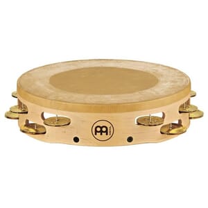 Meinl AE-MTAH2B Artisan Headed Tambourine - Solid Brass
