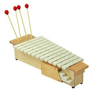 EMUS White Soprano Fibreglass Xylophone