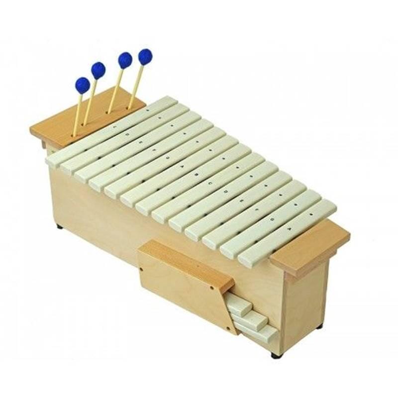 EMUS White Alto Fibreglass Xylophone