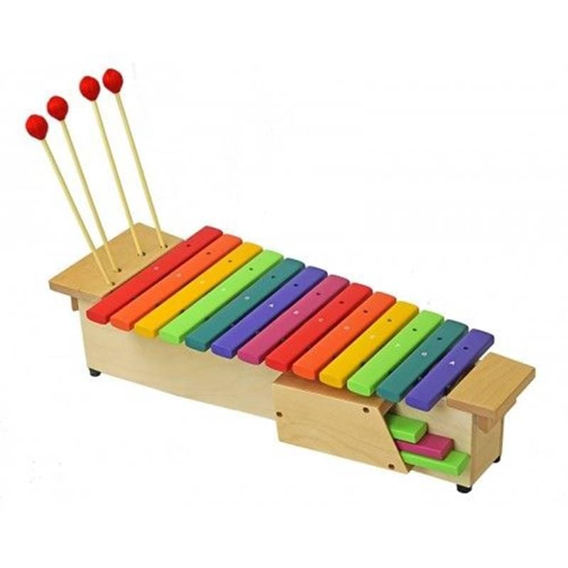 EMUS Coloured Soprano Fibreglass Xylophone