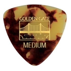 Golden Gate MP-40 Deluxe Large Triangle Flat Pick – Medium (12)