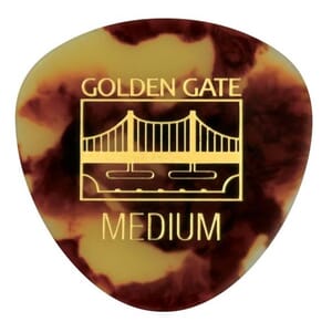 Golden Gate MP-40 Deluxe Large Triangle Flat Pick – Medium (12)