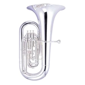 John Packer JP277 EEb 4 Valve Compensating Tuba Silver
