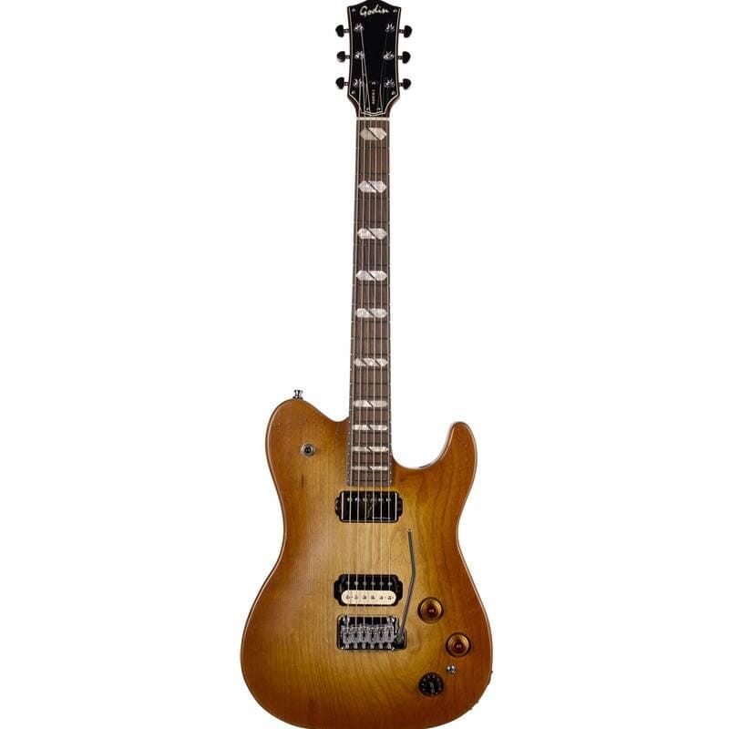 Godin Radium エレキギター Godin Radium-X Rustic Burst Electric Guitar | Tapestry Music