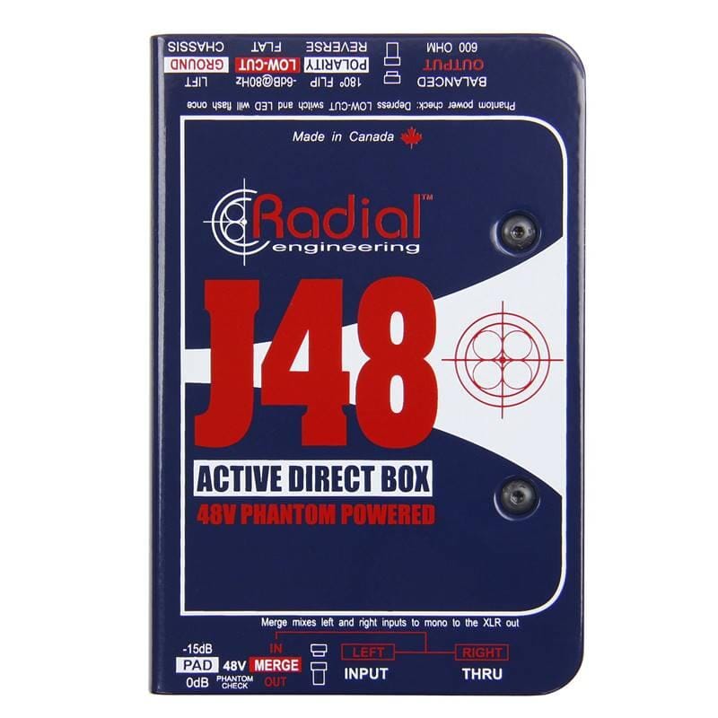 Radial J48 Premium Active DI Box