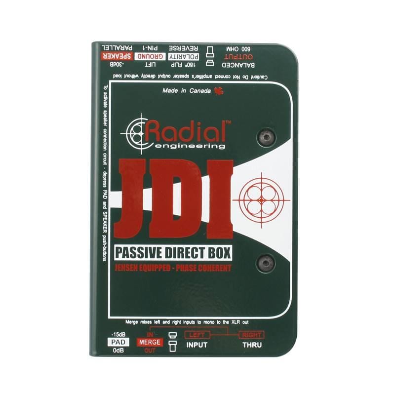Radial JDI Premium Passive DI Box