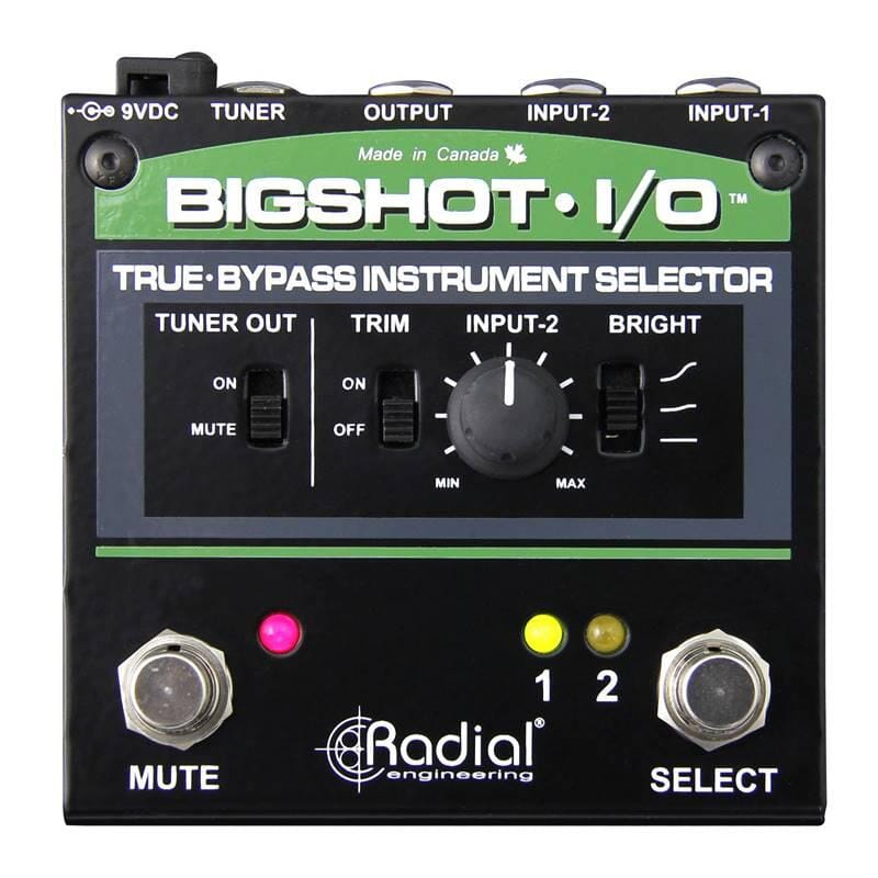 Radial BigShot i/o Instrument Switcher