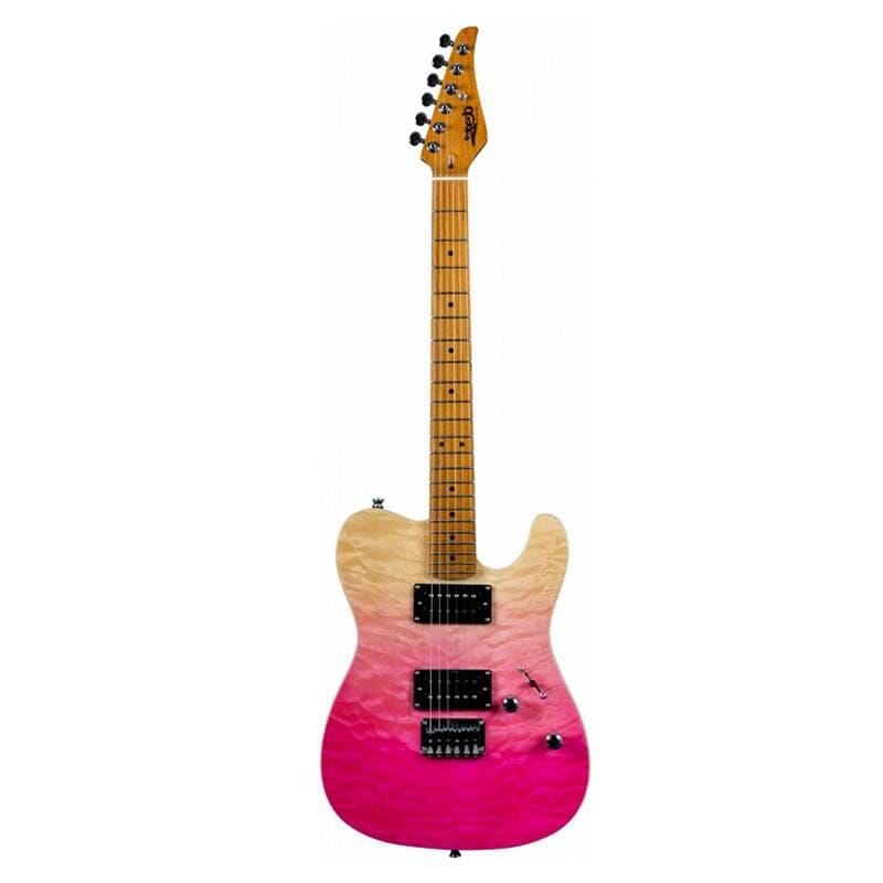Jet JT-450-QT Electric Guitar Transparent Pink