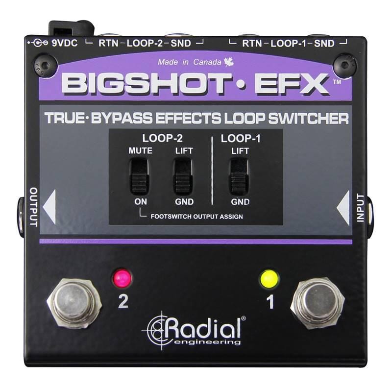 Radial BigShot EFX Effects Loop Switcher