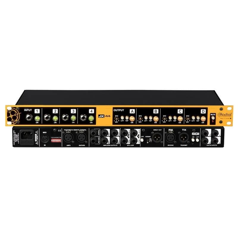 Radial JX44 V2 Concert Touring Guitar & Amp Signal Manager