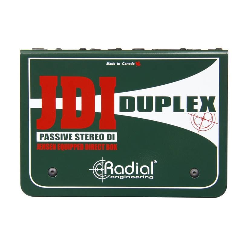 Radial JDI Duplex Premium Stereo Passive DI Box