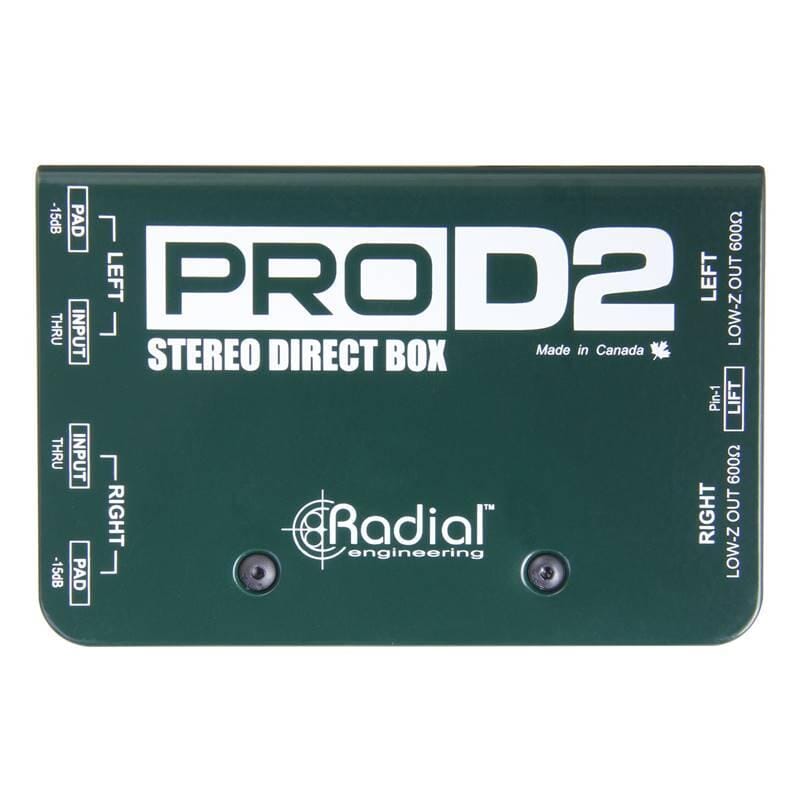 Radial ProD2 Stereo Passive Direct Box