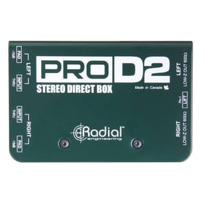 Radial ProD2 Stereo Passive Direct Box