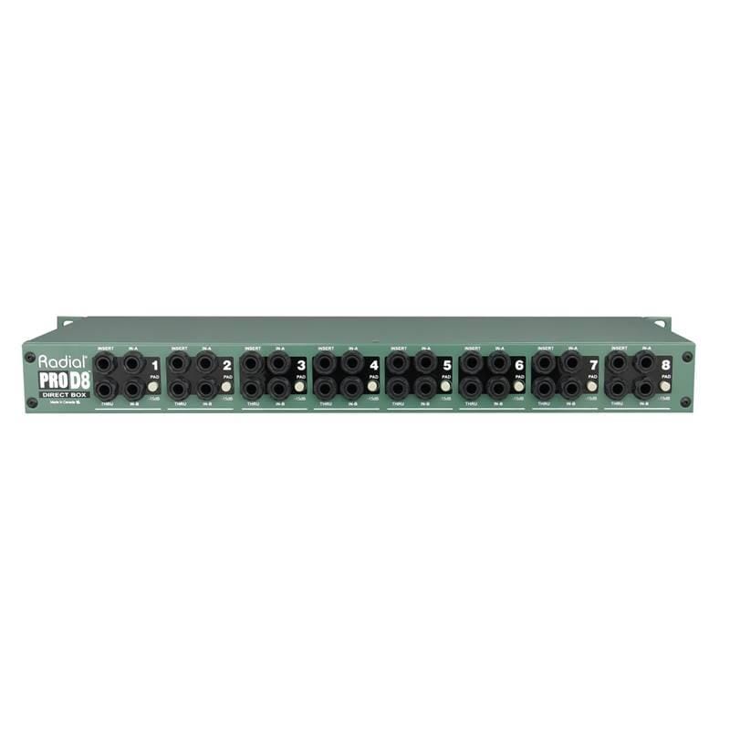 Radial ProD8 8-channel Rackmount DI