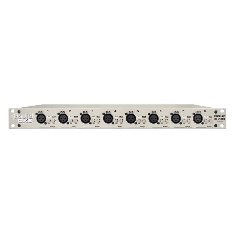 Radial OX8-J (Jenson transformer) 8-channel Microphone Splitter