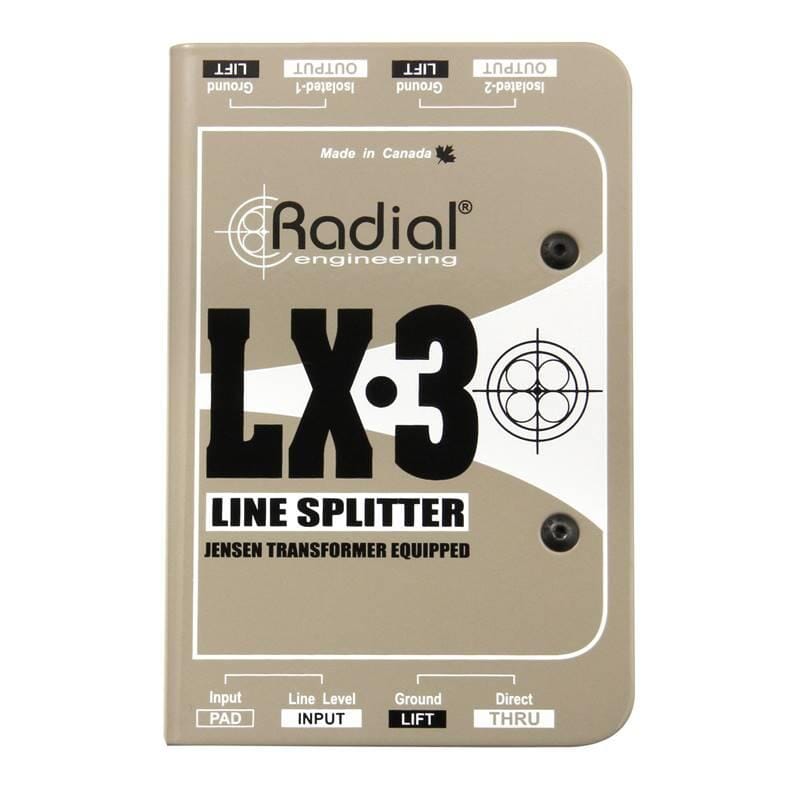 Radial LX-3 Line-Level Splitter