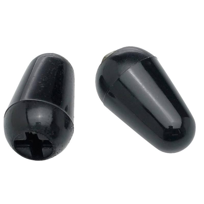 Fender Original Strat Black Switch Tips (2)