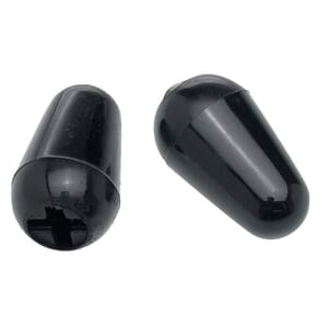 Fender Original Strat Black Switch Tips (2)