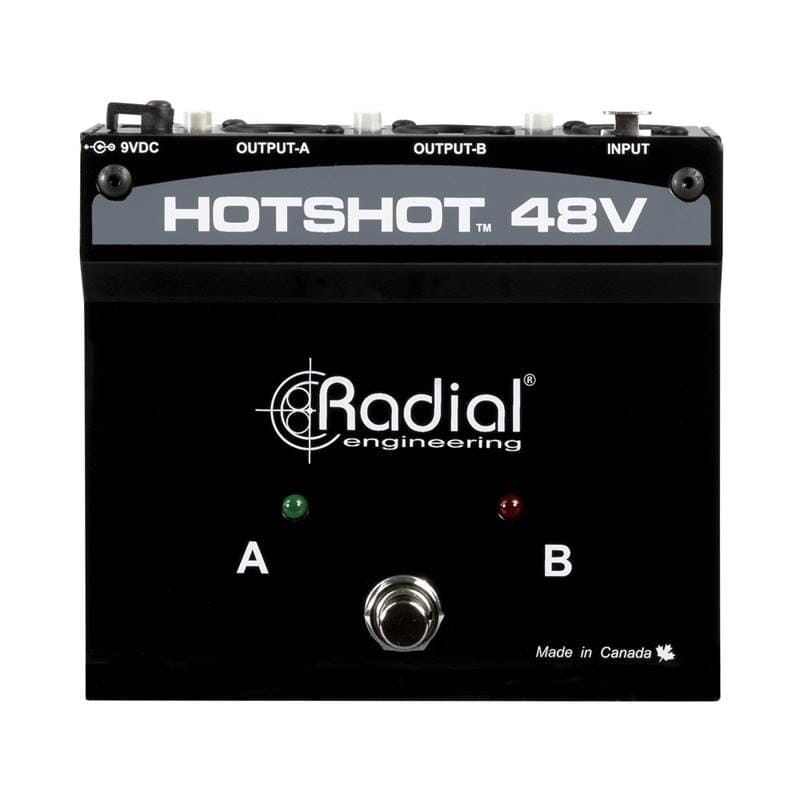 Radial HotShot 48V Condenser Microphone Switcher