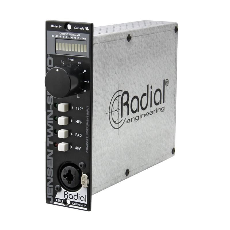 Radial Twin-Servo Microphone Preamplifier