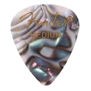 Fender 351 Pick Abalone Medium (12)