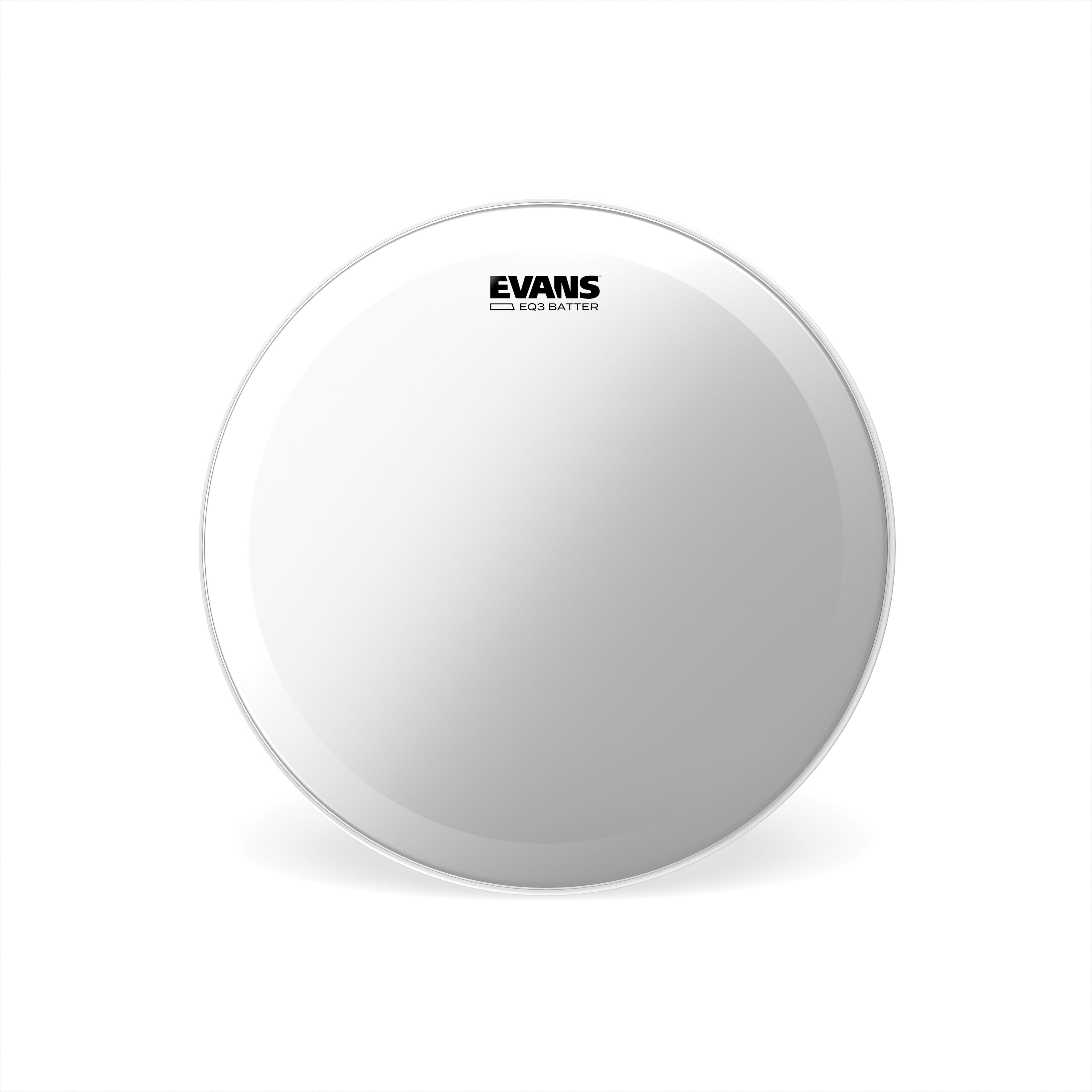 Evans 18" EQ3 Batter Clear Drum Head