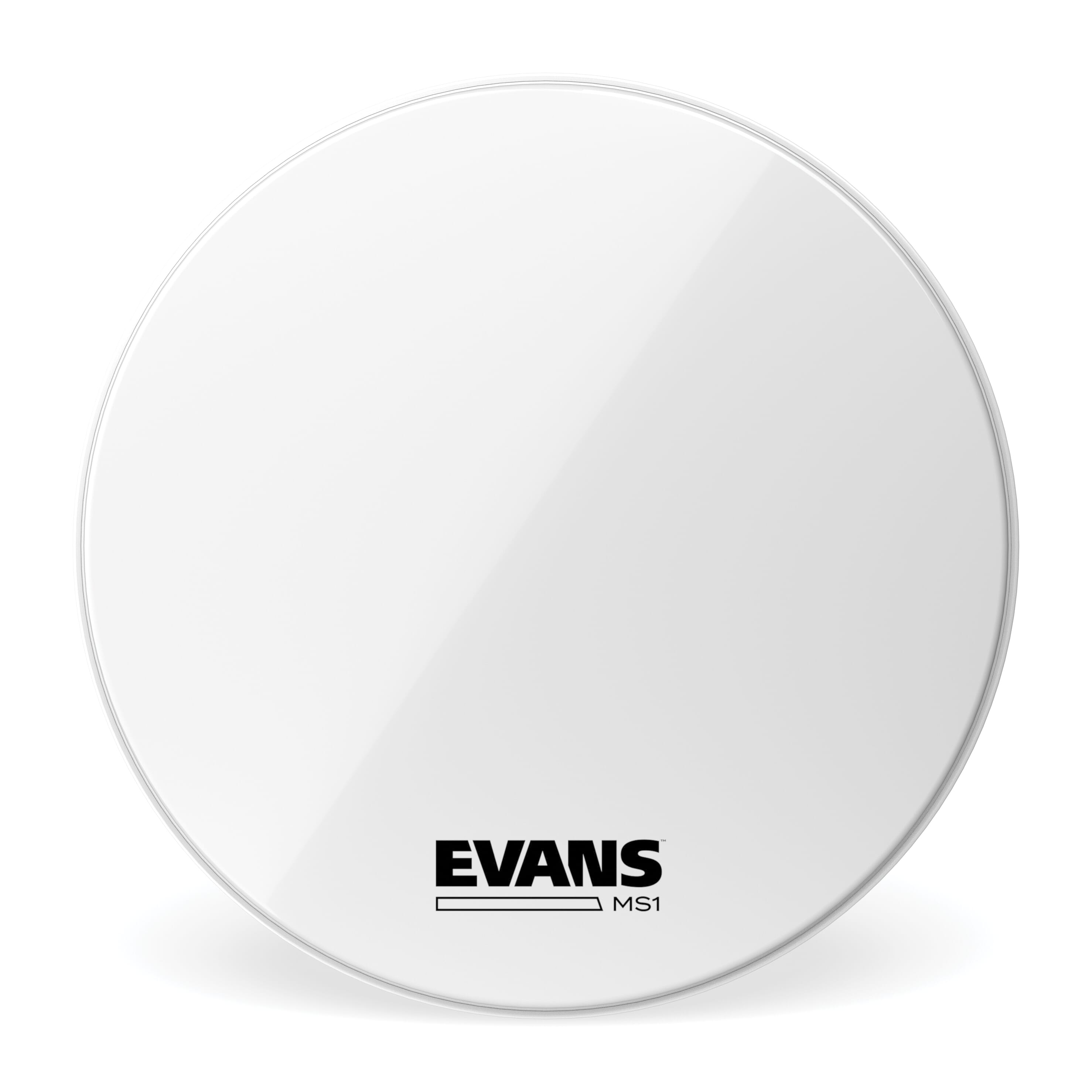 Evans 26" MS1 Bass Drum Head White