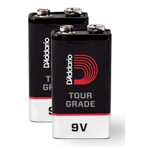 Planet Waves Tour Grade 9V Battery 2/pk