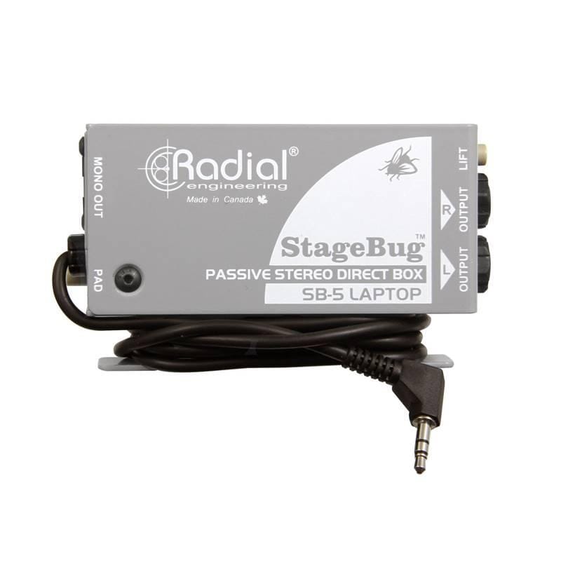 Radial StageBug SB-5 Compact Stereo Laptop DI