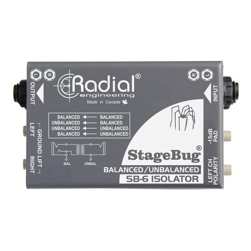 Radial StageBug SB-6 Stereo Isolator