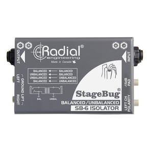 Radial StageBug SB-6 Stereo Isolator