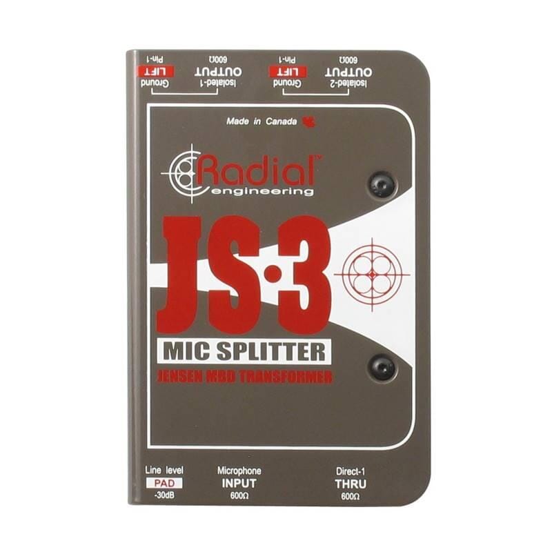 Radial JS3 Microphone Splitter
