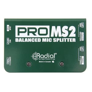 Radial ProMS2 Microphone Splitter