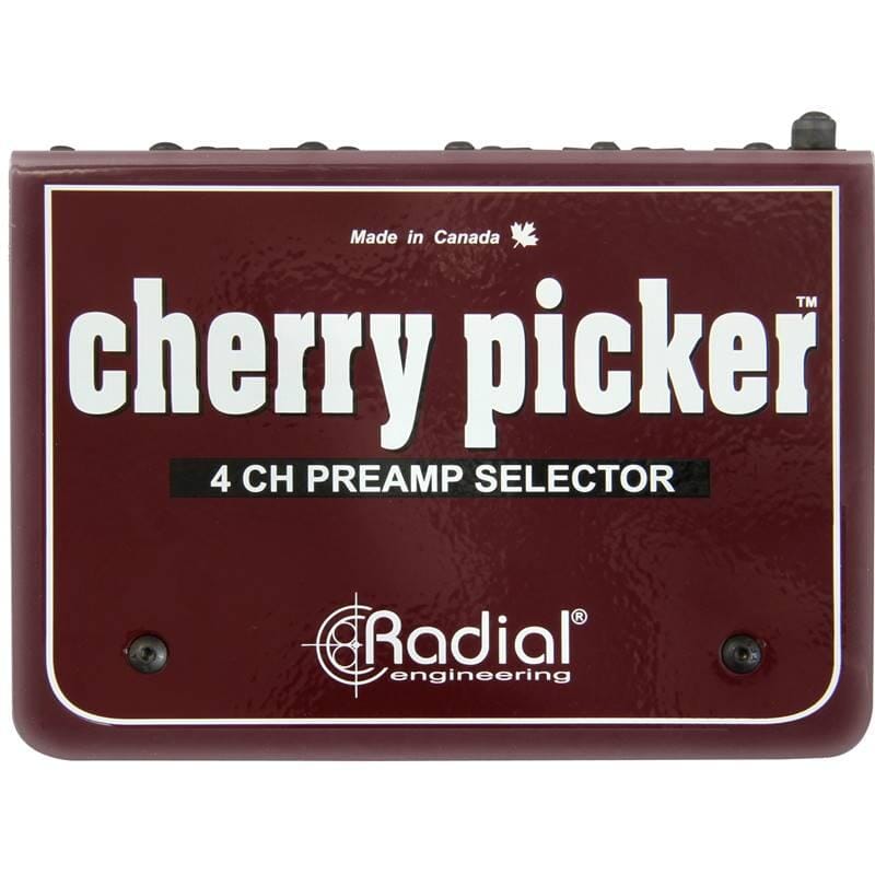 Radial Cherry Picker 4-Channel Preamp Selector
