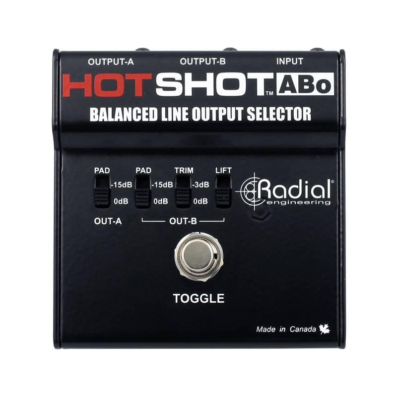 Radial HotShot ABo Balanced Output Selector