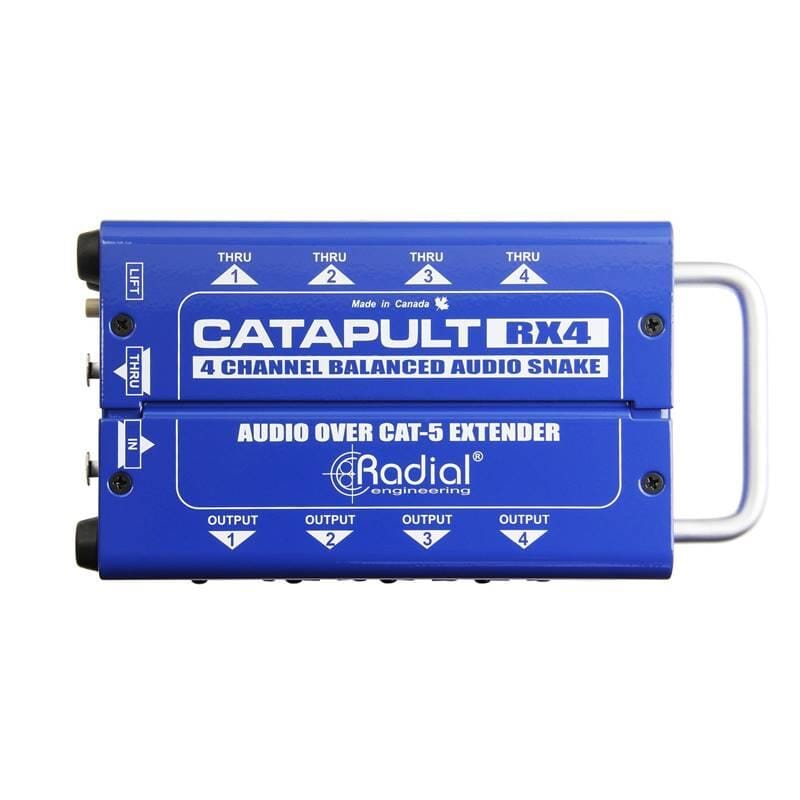 Radial Catapult RX4 Cat 5 Analog Snake
