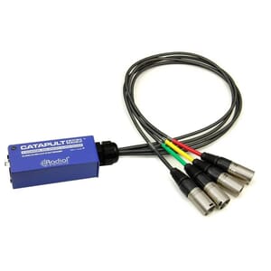 Radial Catapult Mini RX (Male XLRs) Compact Cat 5 Analog Snake