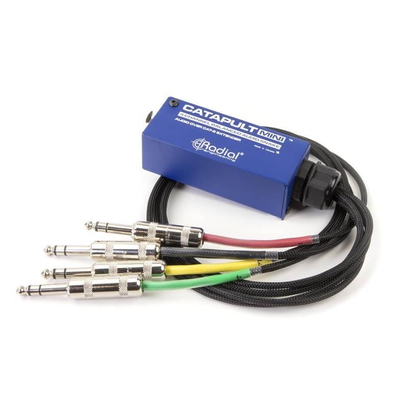 Radial Catapult Mini TRS Compact Cat 5 Analog Snake